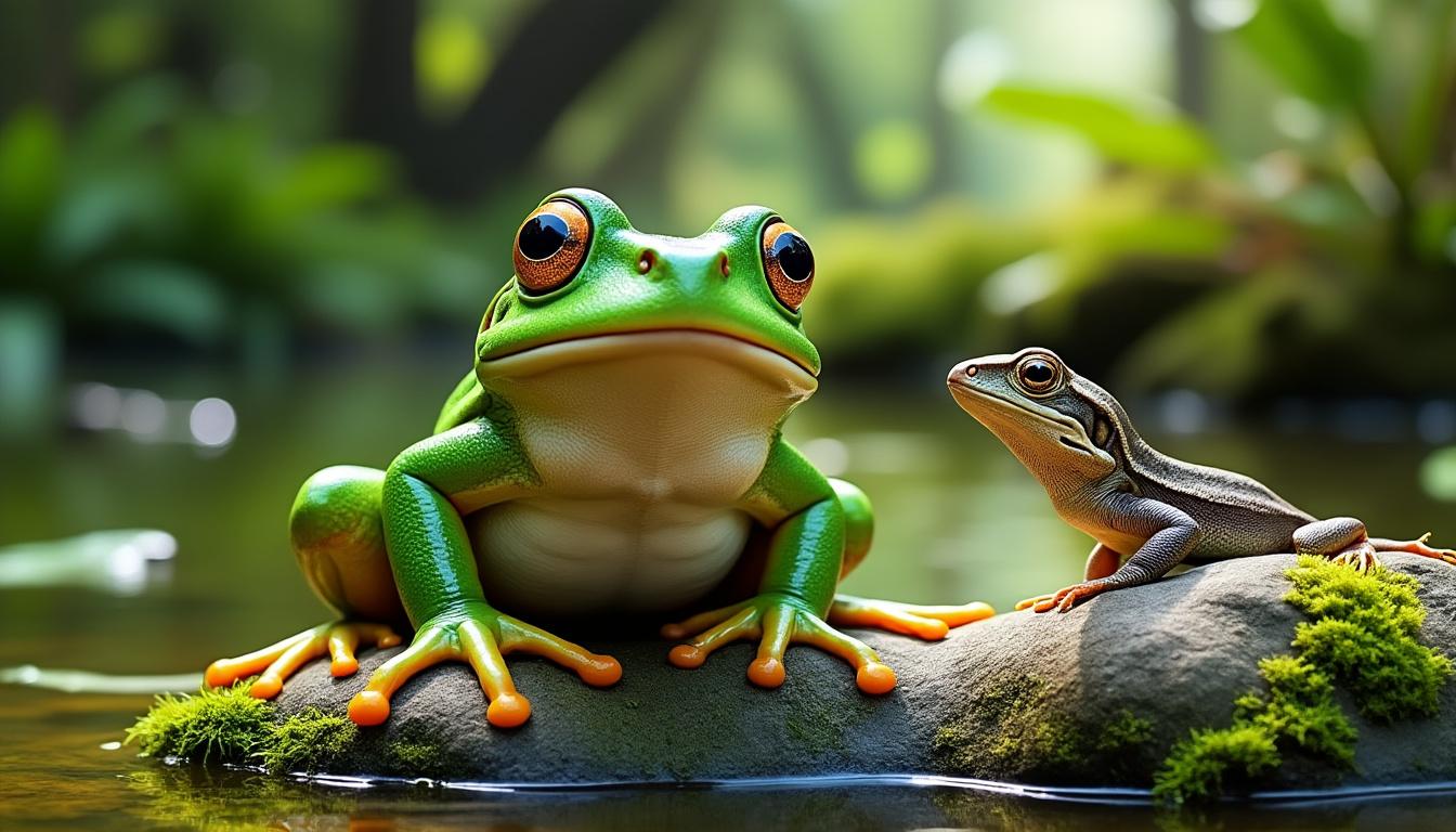 découvrez si la grenouille est un reptile ou non, et apprenez à distinguer les caractéristiques qui la différencient des reptiles dans cet article informatif et facile à comprendre.