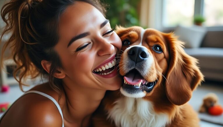 Découvrez pourquoi votre chien vous lèche, les vraies raisons derrière ce comportement, et obtenez des conseils pratiques pour y réagir de manière positive et renforcer votre complicité.