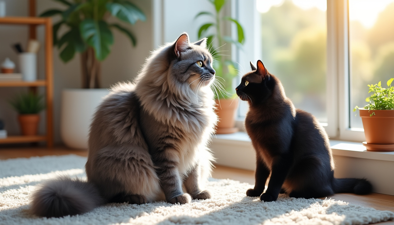 découvrez en combien de temps deux chats peuvent s'accepter, les étapes clés de leur cohabitation et des conseils pratiques pour faciliter leur entente au quotidien.