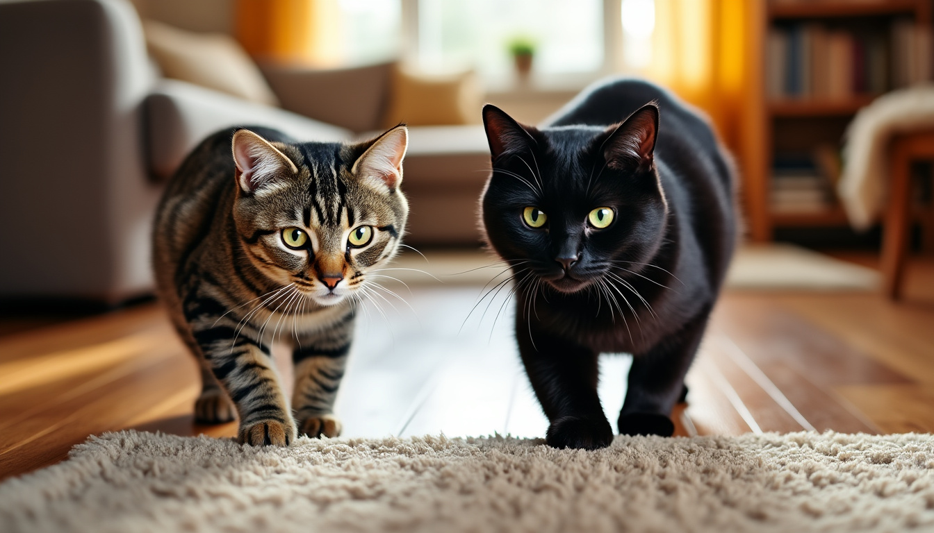 Combien de temps pour que 2 chats s'acceptent ? 2 découvrez combien de temps il faut en moyenne pour que deux chats s'acceptent, ainsi que des conseils pour faciliter leur cohabitation et réduire les conflits.