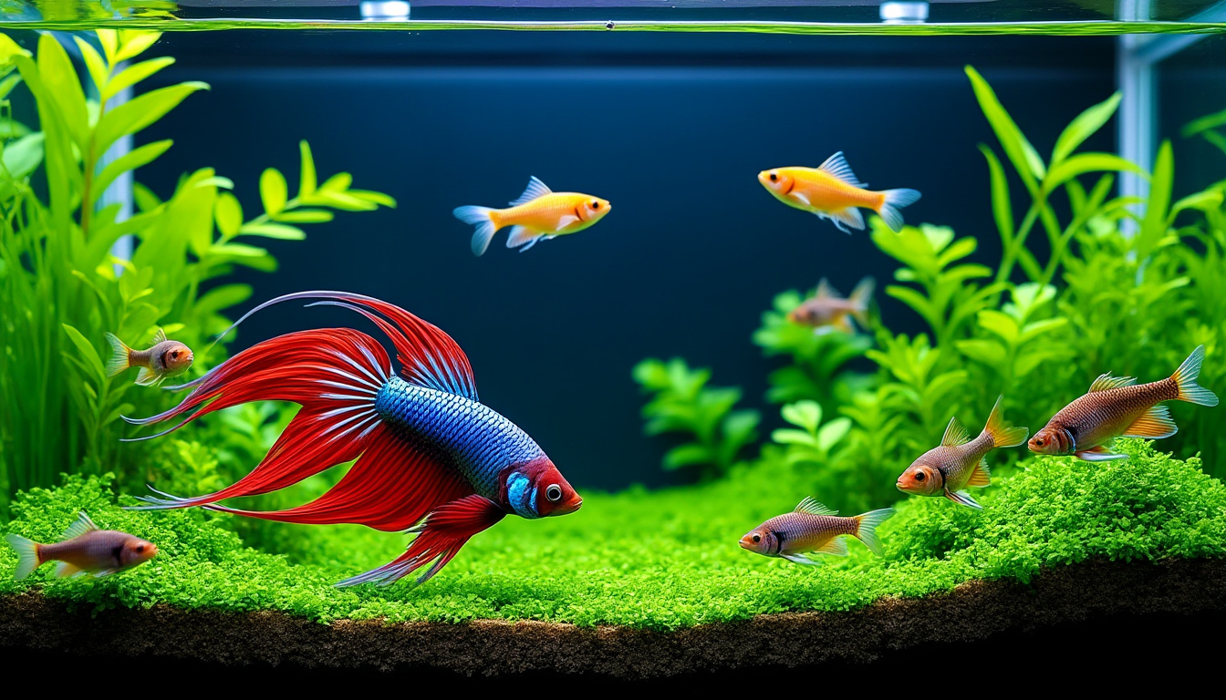 Quel poisson avec un combattant ? 3 découvrez quels poissons peuvent cohabiter avec un combattant (betta) en aquarium, nos conseils pour des compagnons compatibles et éviter les conflits !