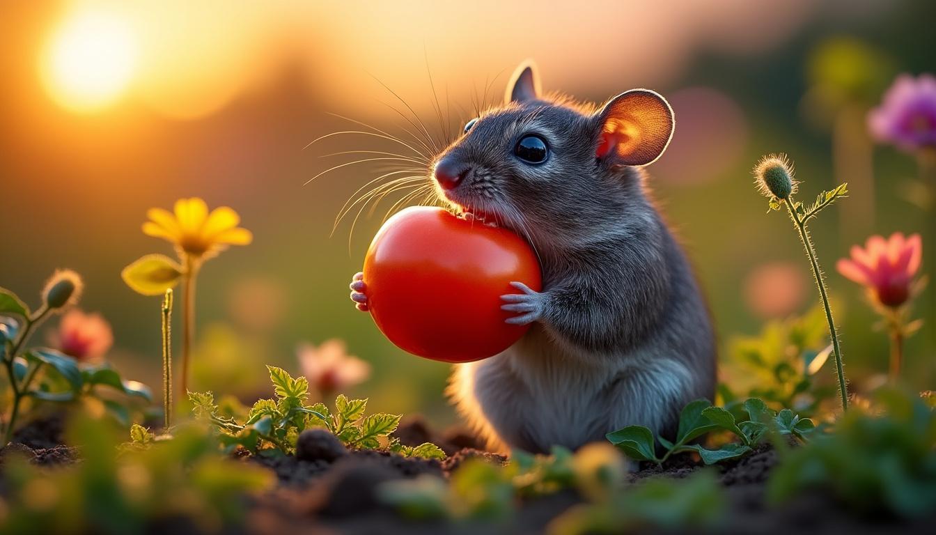 Quel rongeur mange des tomates ? 2 découvrez quel rongeur est friand de tomates, comment protéger votre potager et identifier les signes de leur présence. conseils pratiques pour préserver vos récoltes des petits gourmands !