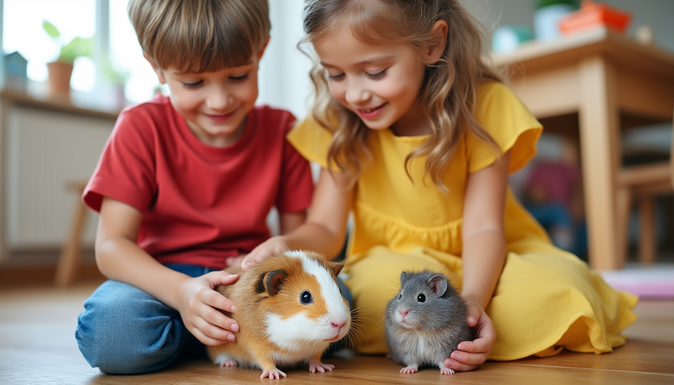 Quel rongeur pour un enfant ? 3 découvrez quel rongeur est le plus adapté pour un enfant, selon son âge, son mode de vie et la facilité d’entretien. conseils pratiques pour choisir le meilleur compagnon à poils !