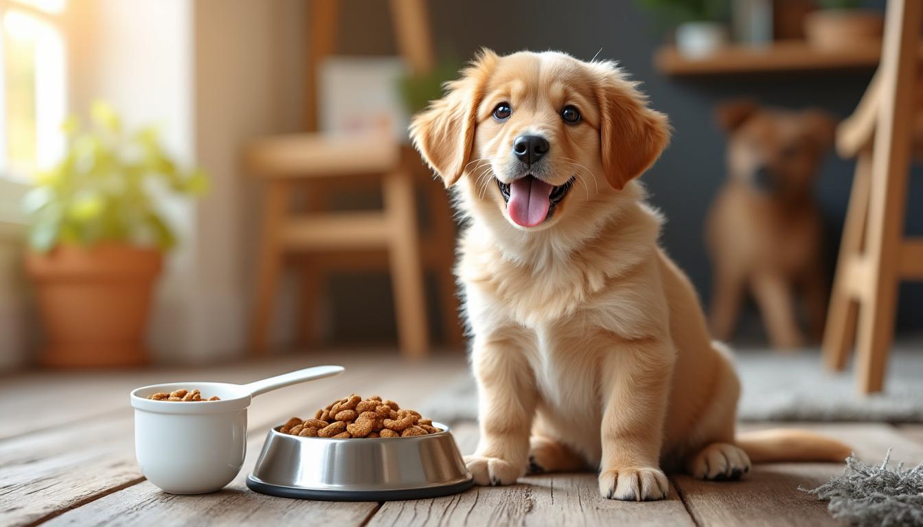 découvrez combien de nourriture donner à votre chiot pour assurer une croissance saine et équilibrée. guide pratique selon l'âge, la race et le poids de votre compagnon.