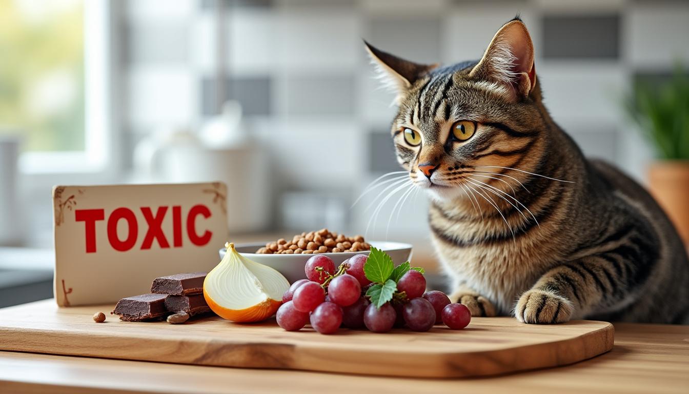 découvrez quels aliments sont dangereux pour les chats et comment protéger leur santé en évitant ces risques alimentaires courants.